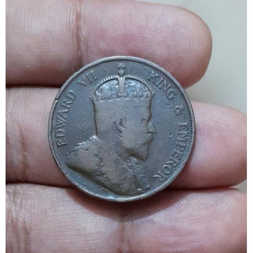 BRITISH HONG KONG 1903 * 1 CENT COIN * KING EDWARD VII * FINE TO VERY FINE CONDITION * Make Offer