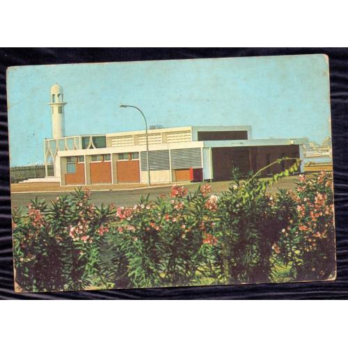 Vintage Postcard Of "JEDDAH, A Mosque In New Harbour" Saudi Arabia * Make Offer