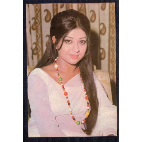 SHABNAM , SHABNUM (ACTRESS) * VINTAGE PAKISTAN CINEMA (LOLLYWOOD) POSTCARD * Make Offer