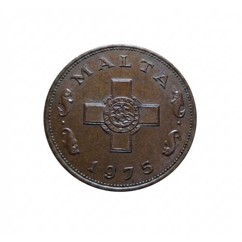 TOP GRADE , MALTA 1975 * 1 CENT COIN * EXTRA FINE CONDITION * HARD AFRICAN COUNTRY * Make Offer